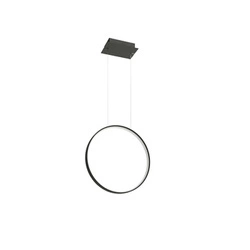 Lampa wisząca LED Rio 55 czarna nowoczesna do salonu, jadalni lub nad wyspę