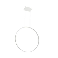 Lampa wisząca LED Rio 78 biała nowoczesna lampa do salonu, kuchni lub nad wyspę