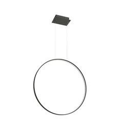 Lampa wisząca LED Rio 78 czarna nowoczesna do salonu, kuchni lub nad wyspę