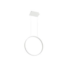 Lampa wisząca LED Rio 55 biała nowoczesna do salonu, kuchni, jadalni lub nad wyspę