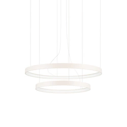 Żyrandol LED RIO 2 beżowy 78 cm nowoczesny do salonu i jadalni regulowany