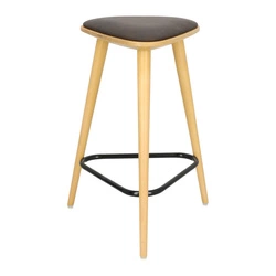 Stołek barowy Fameg Finn standard CAT A   vintage 812, buk miodowy 02 OUTLET