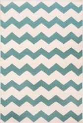 Dywan Chevron mint 120x180cm beżowy/zielony