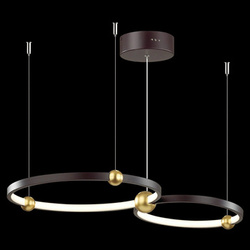 Ledowa lampa wisząca Aurora no.2 40cm