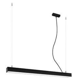 Lampa wisząca LED Pinne 90 czarna nowoczesna do kuchni i nad wyspę Thoro