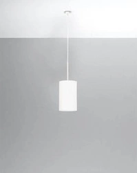 Żyrandol Otto biały nowoczesny lampa wisząca do salonu i jadalni 15 cm