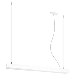 Lampa wisząca LED Pinne 90 biała nowoczesna nad wyspę kuchenną lub do jadalni