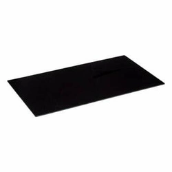 Deska do krojenia szklana czarna 52x30 cm 5five simply smart do kuchni i serwowania