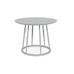 Stolik kawowy Candy okrągły niski 60 cm dębowy nowoczesny do salonu FAMEG