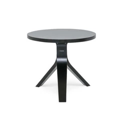 Hey nowoczesny okrągły stolik kawowy z drewna bukowego 60 cm do salonu personalizowany