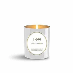 Świeca sojowa zapachowa Cereria Molla Gold Edition Tobacco & Amber 230g do salonu