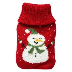 Termofor Bałwanek Feeric Christmas czerwony 7x12 cm nowoczesna dekoracja świąteczna do domu