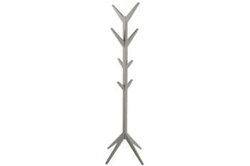 Wieszak stojący do przedpokoju Ascot szary nowoczesny na ubrania MDF Actona 178 cm