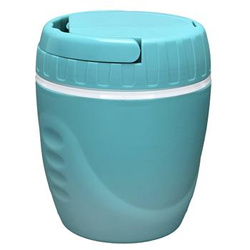 Lunchbox śniadaniówka Travel okrągły niebieski