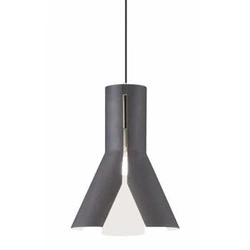 Lampa wisząca Origami Design nowoczesna metalowa biała do jadalni nad stół 32 cm