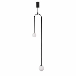Lampa wisząca Loop czarna 123 cm OUTLET