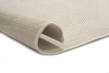 Dywan nowoczesny do salonu i na taras Deserto biały 160x230 łatwoczyszczący Carpet Decor