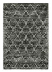 Dywan nowoczesny do salonu wełniany Tanger Dark Gray 200x300 prostokątny handmade