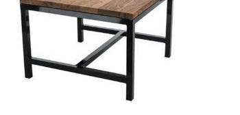 Podstawa stolika Industry 45x45 czarna,
