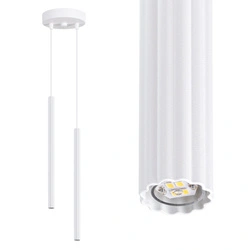 Lampa sufitowa ARCHE 2P biała nowoczesna do salonu i kuchni marki Sollux Lighting