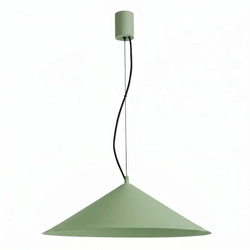 Lampa wisząca LED FINT szałwiowa regulowana do salonu 50 cm