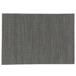 Czarna prostokątna podkładka pod talerz Maoli 50x35 cm do kuchni i jadalni