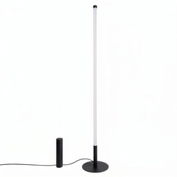 TRANG lampa stojąca do salonu czarna nowoczesna LED 3000K