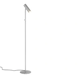Lampa stojąca Paris srebrna nowoczesna do salonu House Nordic 150 cm