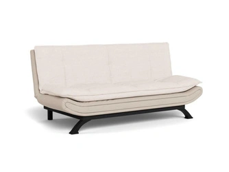 Faith sofa rozkładana 2-osobowa beżowa welurowa do salonu Actona