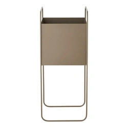 House Nordic donica stalowa brązowa wysoka loftowa do salonu 54 cm