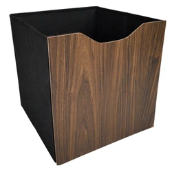 Pudełko do regału Tiffany 30x30 dekoracyjne materiałowe do garderoby