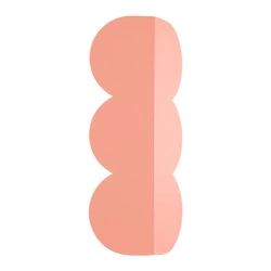 Kinkiet ścienny BISCUIT nowoczesny brzoskwiniowy do salonu i sypialni