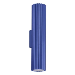 Kinkiet IVAR LED 3000K niebieski nowoczesny do salonu i sypialni