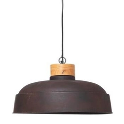 Lampa wisząca Prao brązowa metalowa regulowana do salonu i jadalni Atmosphera 57 cm