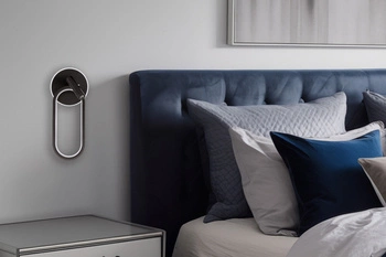 Kinkiet MONET lampa owal czarny 13W LED  3000K, 4000K, 6000K klosz biały