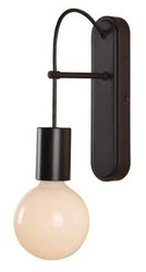 Kinkiet Alto 1x40W E27 czarny matowy