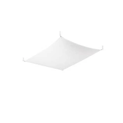Plafon sufitowy nowoczesny LUNA 1 biały do salonu i kuchni Sollux Lighting 80 cm
