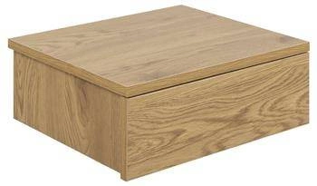 Szafka nocna Avignon 37 cm wisząca w kolorze naturalnym z 1 szufladą – Actona, nowoczesny styl skandynawski