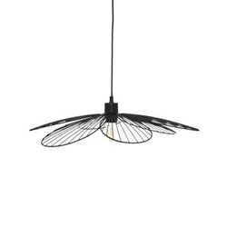 Lampa wisząca czarna metalowa Fleur loftowa do salonu i jadalni nad stół Atmosphera 57 cm
