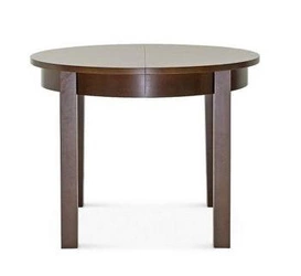 Stół okrągły rozkładany do jadalni Ellipse FAMEG dąb premium personalizowany 100-190 cm