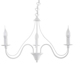 Żyrandol Minerwa 3 biały nowoczesny metalowy do salonu kuchni i jadalni Sollux Lighting