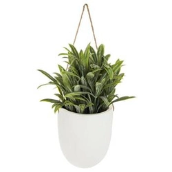 Atmosphera sztuczna roślina wisząca z długimi liśćmi do salonu nowoczesna 20 cm