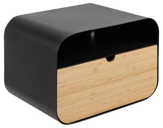 Szafka nocna Joliet edge czarna OUTLET