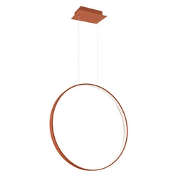 Lampa wisząca LED RIO 55 czerwona nowoczesna regulowana nad stół do salonu lub kuchni