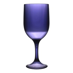 Kieliszek do wina fioletowy 340 ml Intesi Sky z tworzywa sztucznego do jadalni, zmywarka