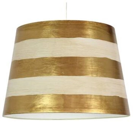 Lampa wisząca Americano nowoczesna beżowo-złota do salonu i jadalni 35 cm Candellux
