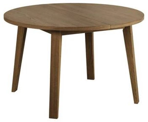 Stół rozkładany okrągły do jadalni A-Line 120 cm dąb dymiony nowoczesny Actona