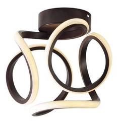 Kinkiet Douglas 11W LED brązowy 4000K