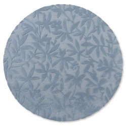 Dywan okrągły wełniany Cleavers Laura Ashley 150x150cm do salonu nowoczesny kwiatowy