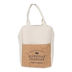 Torba na lunch Refreshing Cork 5l beżowa